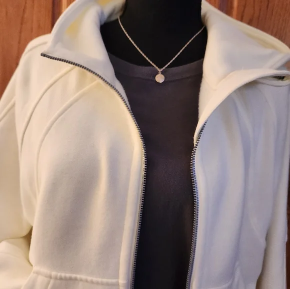 Lululemon oversized scuba full zip hoodie, color: Lemon Sorbet - Picture 13 of 14